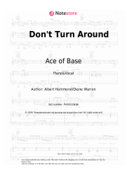 undefined Ace of Base - Don't Turn Around