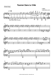 Sheet music, chords Indila - Tourner Dans Le Vide