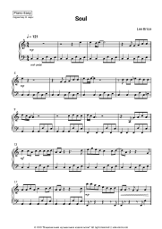 Sheet music, chords Lee Brice - Soul