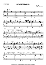 Sheet music, chords Hava - Heartbreaker