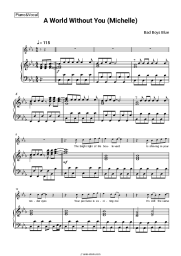 undefined Bad Boys Blue - A World Without You Michelle