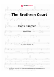 undefined Hans Zimmer - The Brethren Court