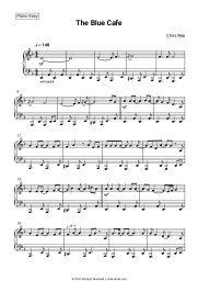 Sheet music, chords Chris Rea - The Blue Cafe