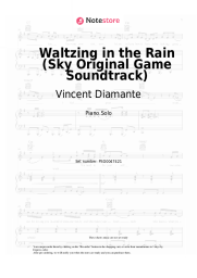 Sheet music, chords Vincent Diamante - Waltzing in the Rain (Sky Original Game Soundtrack)
