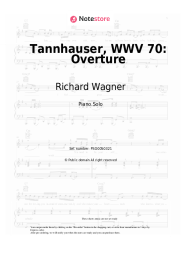 undefined Richard Wagner - Tannhauser, WWV 70: Overture
