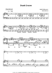 Sheet music, chords Maruv & Boosin - Drunk Groove