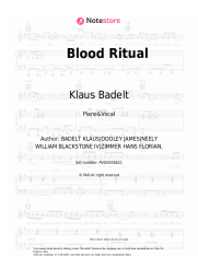undefined Klaus Badelt - Blood Ritual