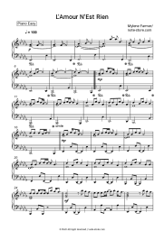 undefined Mylène Farmer - L'amour n'est rien...