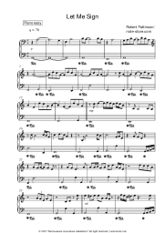 undefined Robert Pattinson - Let Me Sign