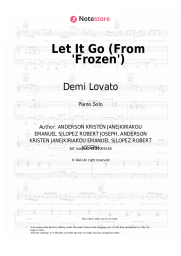 undefined Demi Lovato - Let It Go (From 'Frozen')