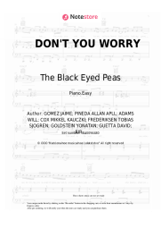 undefined The Black Eyed Peas, Shakira, David Guetta - DON'T YOU WORRY