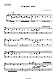 Sheet music, chords AnnenMayKantereit - 3 Tage am Meer