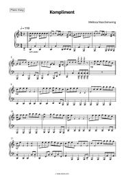 Sheet music, chords Melissa Naschenweng - Kompliment